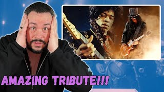 They Nailed It!!! Slash - Hey Joe (Tribute To Jimi Hendrix) || Guitar Player Reacts