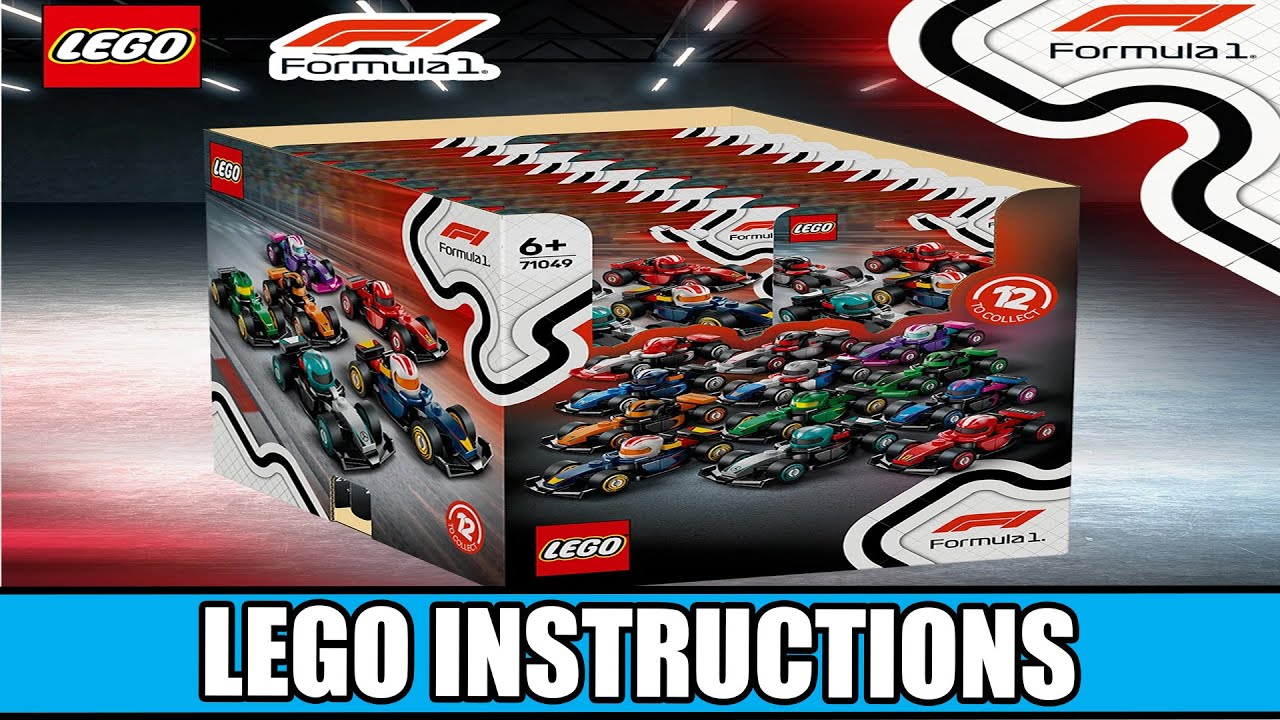 Collectable Minifigures - LEGO Collectables - F1 Race Cars - F1 LEGO instructions