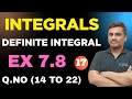 2nd PU MATHS INTEGRALS || DEFINITE INTEGRALS || EXERCISE 7. 8 CLASS 12TH MATHS || PART - 17