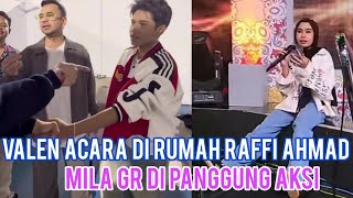 Download Lagu VALEN ACARA SAHUR DI RUMAH RAFFI AHMAD, MILA DI ACARA AKSI. BEST MILEN!!  MP3
