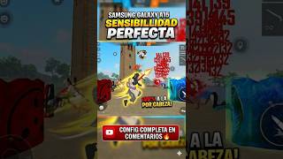 "Sensibilidad Perfecta Free Fire Samsung Galaxy A15/A15 5G: ¡Configuración Completa!" #shorts