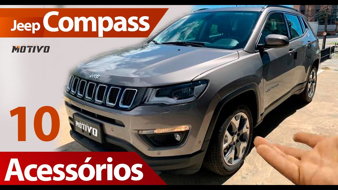 10 acessórios indispensáveis para o Jeep Compass