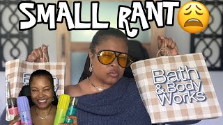 HAULING THE NEW  BATH&BODYWORKS FRUIT FUSION LINE AND FALL ONE! SO MANY THOUGHTS