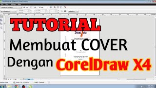 Tutorial Cara Membuat Desain Sampul Jilid Hard Cover Skripsi di Corel Draw X4 screenshot 3