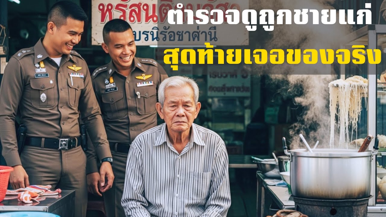 ชายแก่ถูกตำรวจดูถูก ไม่รู้เลยว่าแท้จริงคือ พล.ต.ท. ปลอมตัวมา! | ดราม่าครอบครัว