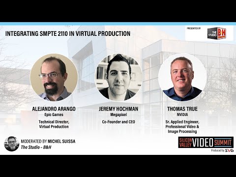 Integrating SMPTE 2110 in Virtual Production
