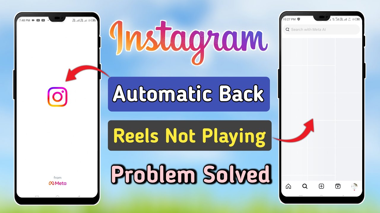 instagram automatic back problem 2025 | instagram reels auto back problem | instagram keeps stopping