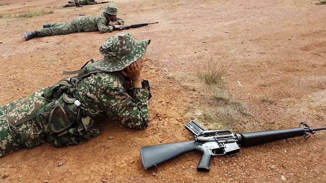 LATIHAN MENEMBAK PENUNTUT KURSUS APMS SIRI 3/2017