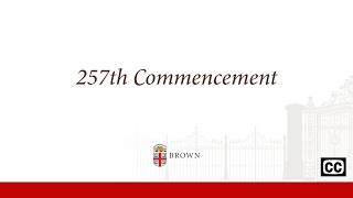 (CC) 257th Commencement Procession and Ceremonies