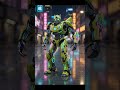 ⚡ This Neon Car Has the Coolest Robot Transformation! #shorts