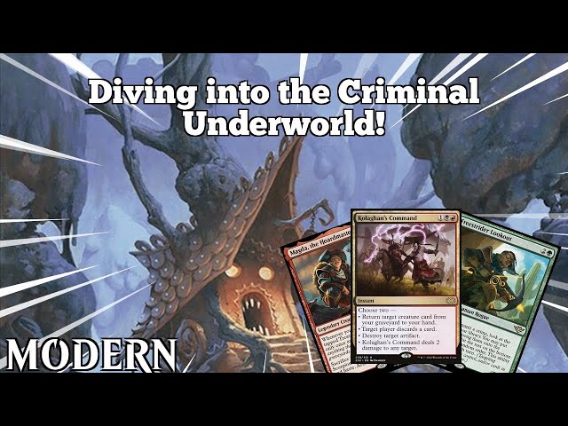 Diving into the Criminal Underworld! | OTJ Jund Crimes | Modern | MTGO class=