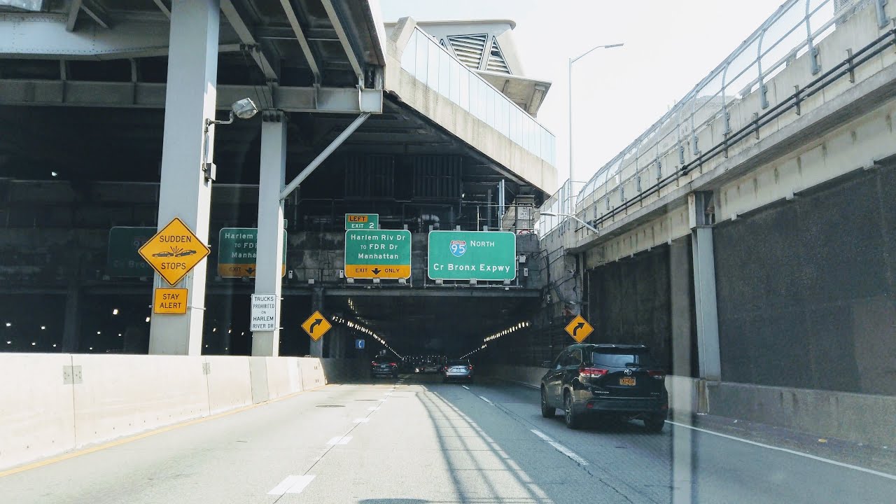 George Washington Bridge Lower Level Eastbound New Jersey To