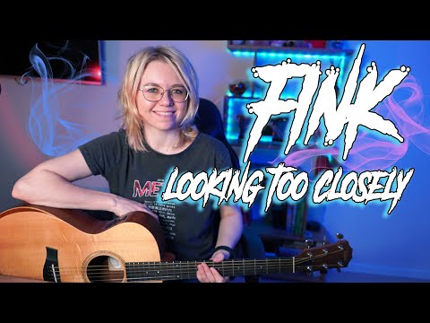 Fink - Looking Too Closely / How to play guitar: Chords, picking pattern, tablature / tutorial