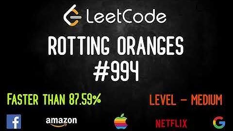 Rotting Oranges | Problem - 994 | Complete Algorithm | LeetCode  | CoderJ