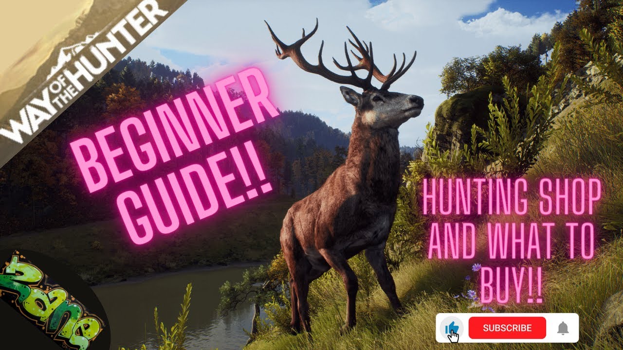"Way of the Hunter" Hunting Shop how to use it and what to buy YouTube
