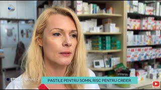 Stirile Kanal D - Pastile pentru somn, risc pentru creier | Editie de pranz