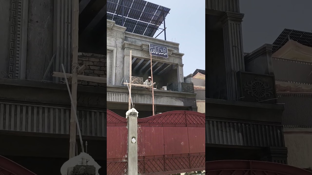 14marla residential project                      graystructure almost completed