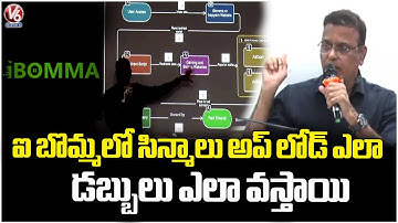 Additional CP Srinivasulu Explain How I Bomma Ravi Upload Movie In Site | V6 News