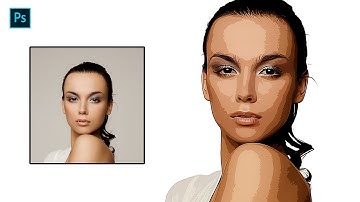 VECTOR ART EFFECT (WITHOUT USING PEN TOOL) | CARTOON EFFECT | PHOTOSHOP EFFECTS