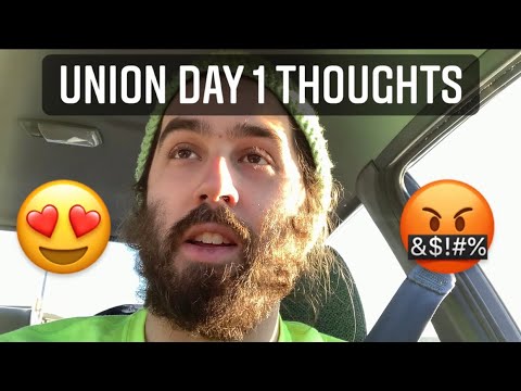 FIRST DAY AS A UNION JOURNEYMAN ELECTRICIAN!