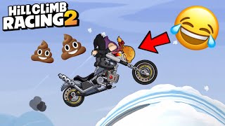 😂 TRY NOT TO LAUGH CHALLENGE - Hill Climb Racing 2 Edition