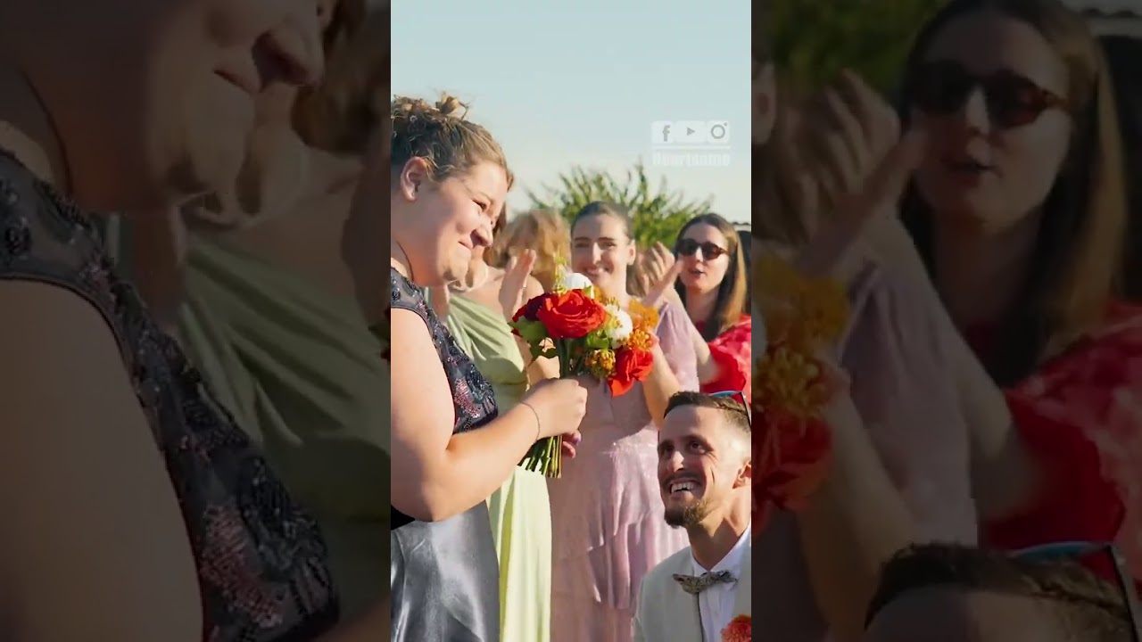 Surprise Proposal Steals the Spotlight at Bridesmaid Moment 💍🥰|| Heartsome 💖