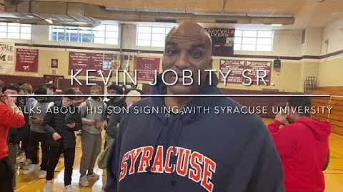 Kevin Jobity Sr. and his son Kevin Jr. talk about ...