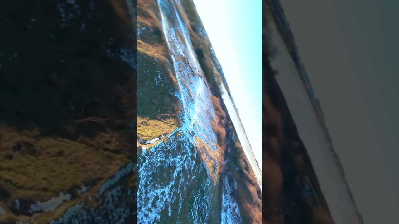 Frozen Sunset Beach | Cinematic FPV