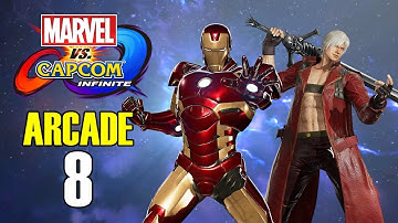 MARVEL VS. CAPCOM: INFINITE - Arcade #8: Iron Man & Dante