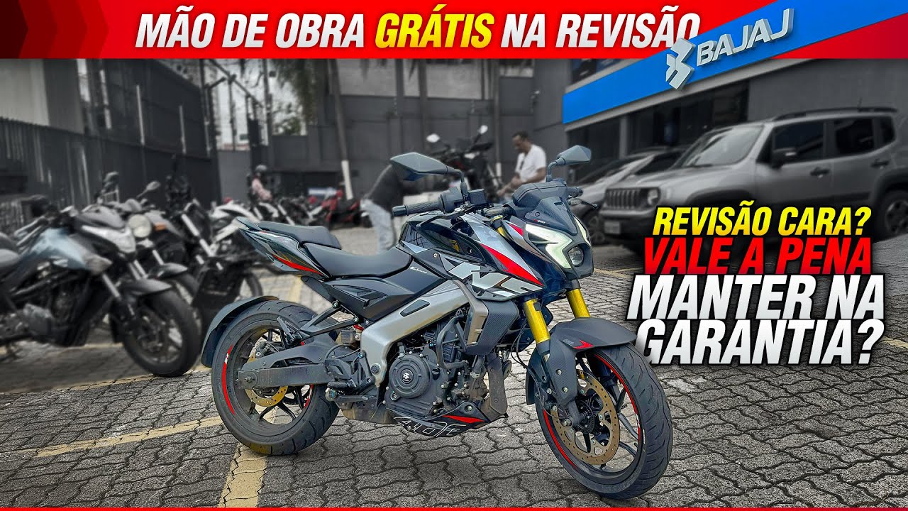 PULSAR NS 400Z REVISÃO DE 1000 KM RODADOS | A moto ficou estranha 🤨