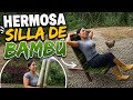 Mira como hice está hermosa silla de bambú 🪑💪