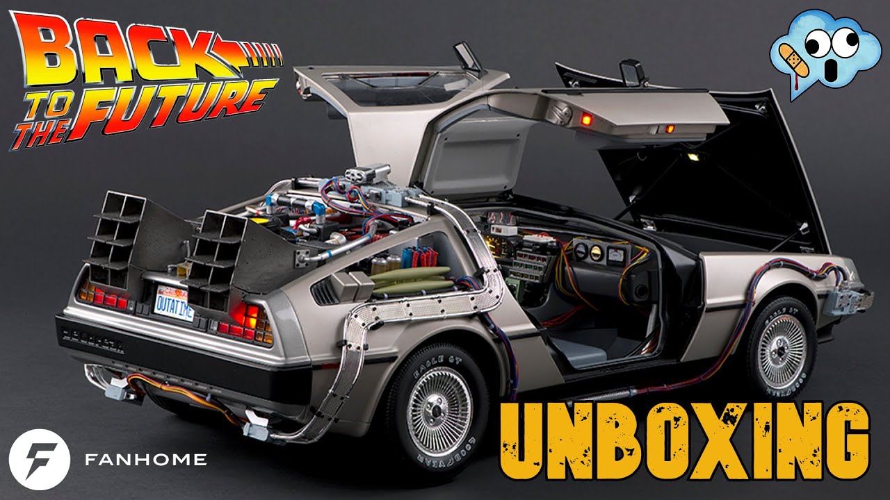 BTTF Fanhome / DeAgostini 1/8 Scale Back To The future DeLorean