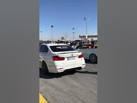 BMW F30 328i vs 335i 1/4 Mile - YouTube