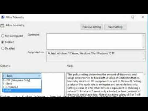 Windows Defender : Some Settings are Managed by your Organization [Fix