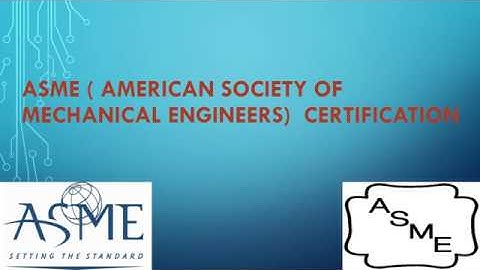 ASME CERTIFICATION #qualitycontrol #quality