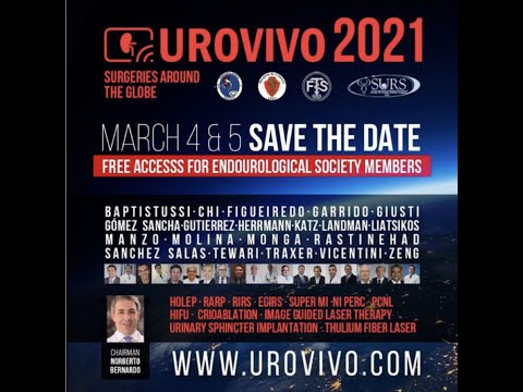 Surgery presented at UROVIVO 2021 Congress: En bloc enucleation of the prostate