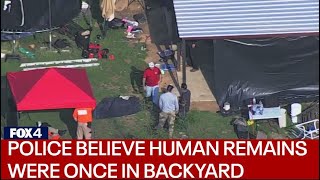 Backyard excavation provided "guidance" in search for Everman 6-year-old