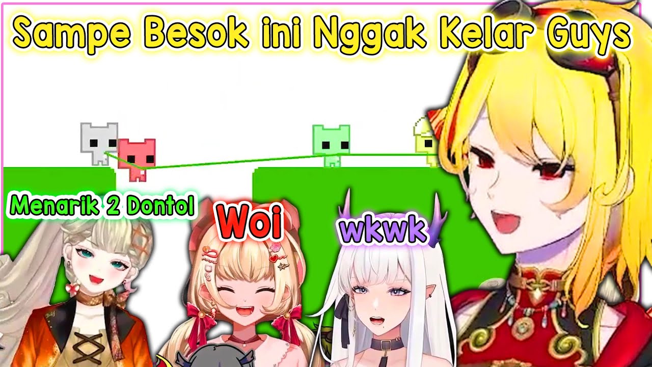 Duo Sahabat Gelud Kaela-Shannon Cuma Bisa Ketawa Melihatnya..【VtuberID | Clips】