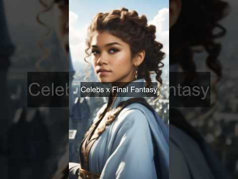 Celebrities as Final Fantasy characters ai stablediffusion celebrities celebritiesai aifunny by Dream Pixelator