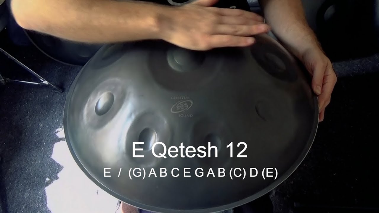 Celestial Sound  E Qetesh 12 Handpan (Pygmy)
