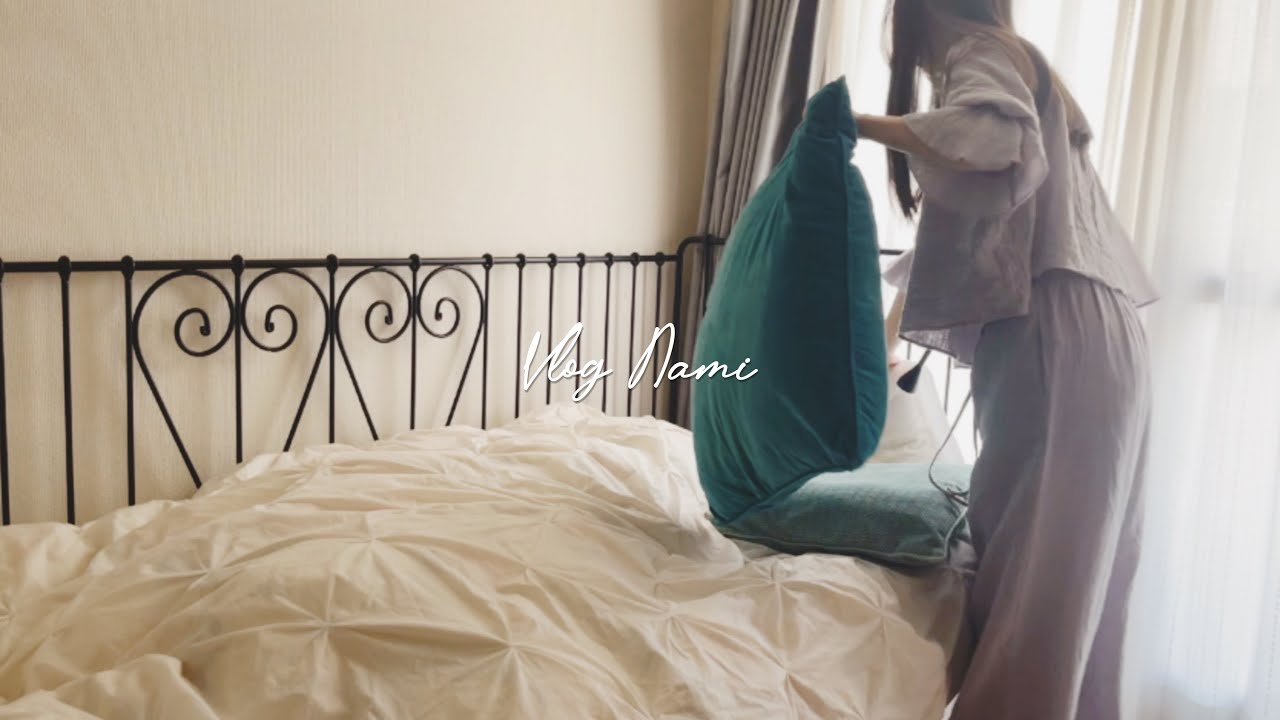 夏の準備 1人暮らしの小さな部屋の模様替えと衣替え Ikea購入品 Getting My Small Room Ready For The Summer Vlog Youtube