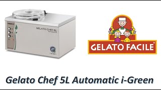 Sorbetière Gelato chef 5L 