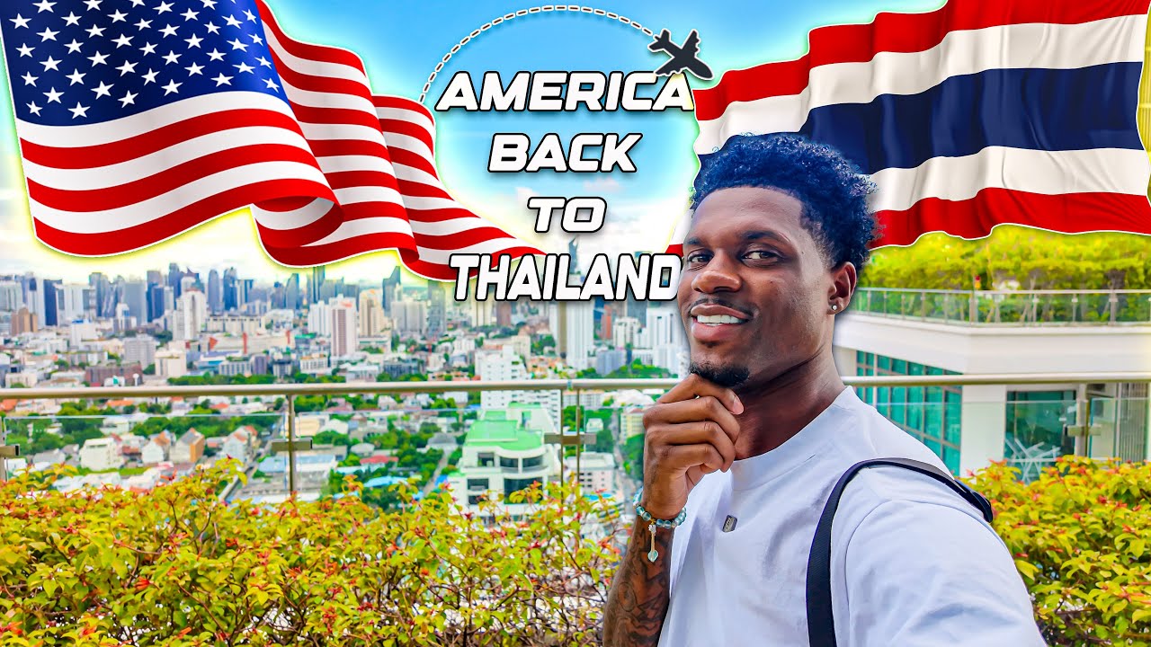My Trip to America & Back to Thailand RECAP ✈️ – The Full Story