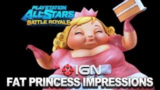 PlayStation All-Stars First Impressions: Fat Princess