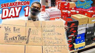 CASHING OUT AT SNEAKERCON BAY AREA 2021! (DAY 1) *I GOT STEALS*