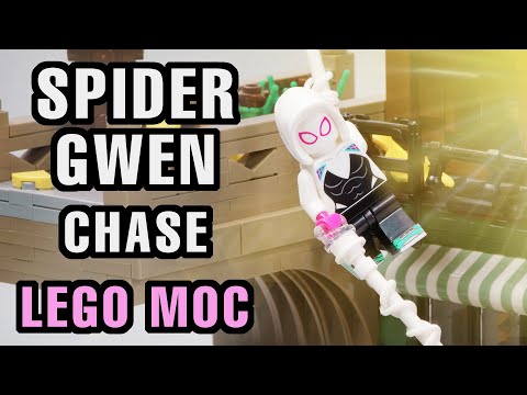 I Built A LEGO Spider-Man VS Silver Sable MOC - Check Out How It's