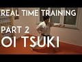 OI TSUKI pt. 2 real time training - karate basics/kihon - TEAM KI