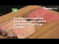 How to Cut Fish for Sashimi How to Cut Fish for Sashimi
