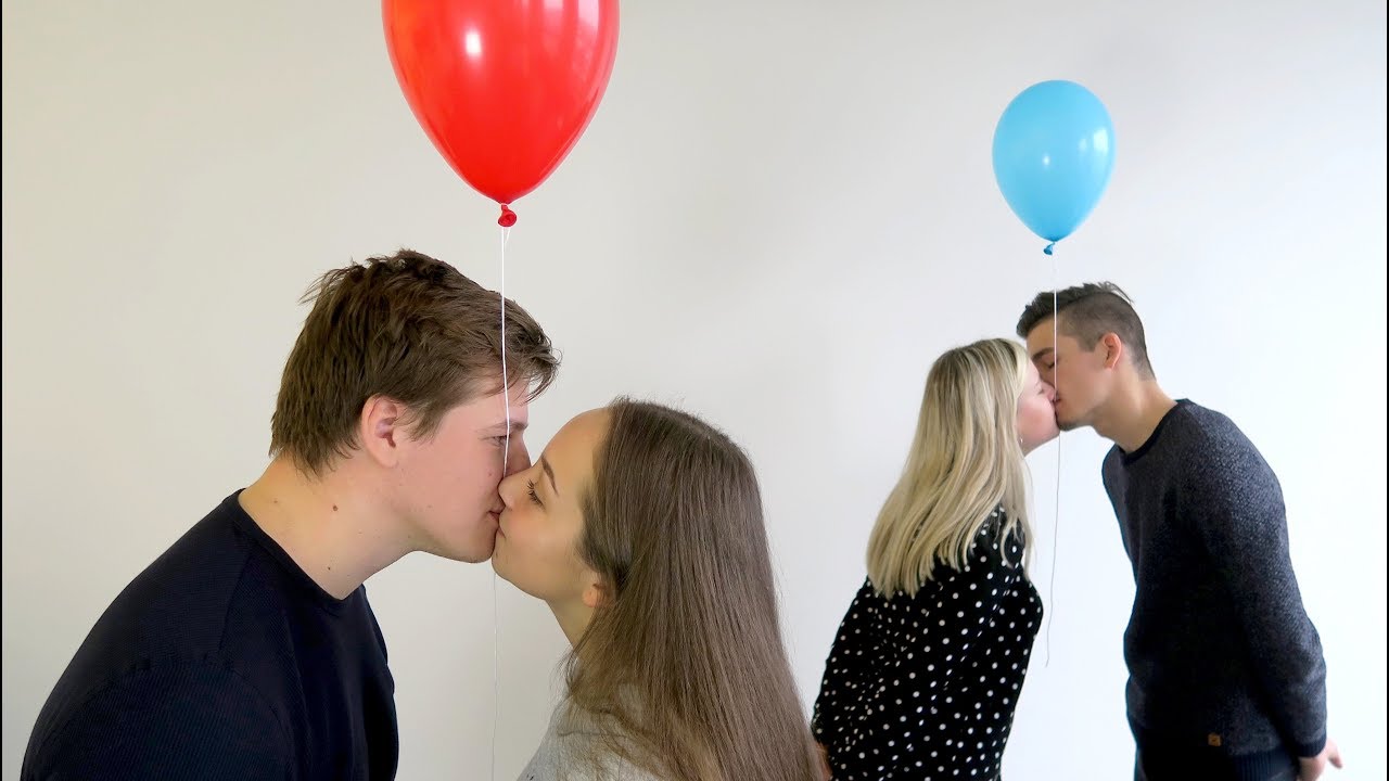 Crazy Balloon Kiss Challenge for $1000 