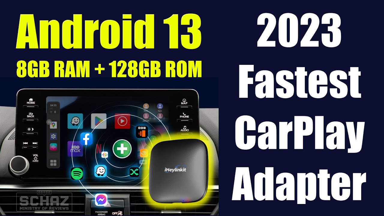 CarPlay Android 13 Adapter 2023 🌟 iHeylinkit 🌟 UNBOXING REVIEW